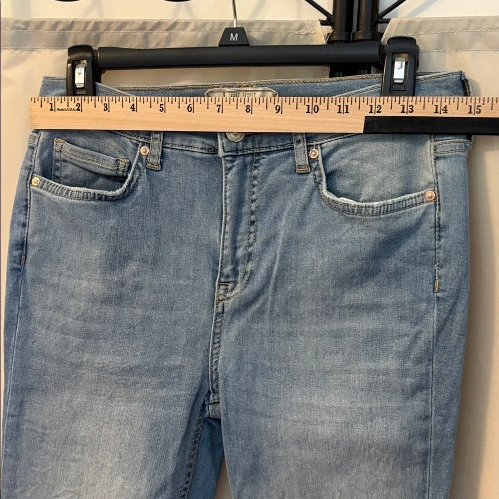 Free People Denim Jeans with Distressed Details